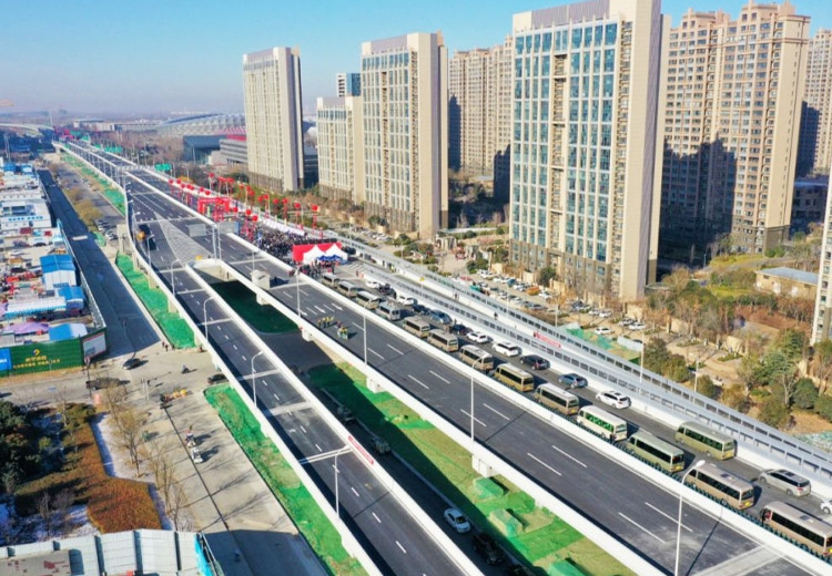 濟寧內環高架路面工程